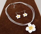 Hawaiian Necklace and Earring Set