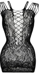 Fishnet Lingerie Mesh Babydoll Bodysuit