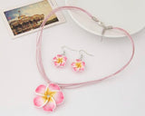 Hawaiian Necklace and Earring Set