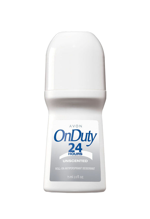 On Duty Unscented Roll-On Antiperspirant Deodorant