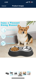 Dog Bowls Double Dog Water and Food Bowls Stainless Steel