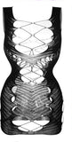 Fishnet Lingerie Mesh Babydoll Bodysuit