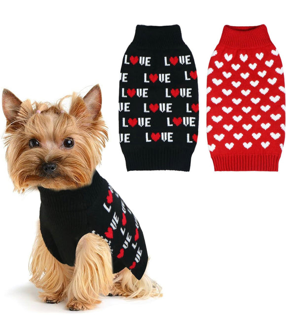Valentine’s Day Pet Sweater