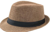 Ultrafun Short Brim Fedora Classic Hat