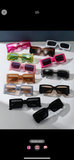 Square Plastic Fashionable Decorative Glasses