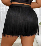 Fringe Decorated Party Shorts