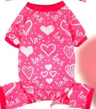 Valentines Dog Pajamas