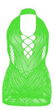 Fishnet Lingerie Mesh Babydoll Bodysuit