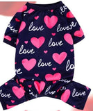 Valentines Dog Pajamas