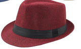 Ultrafun Short Brim Fedora Classic Hat