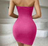 Cut Out Tube Bodycon Dress