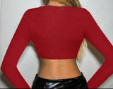 Long sleeve heart top