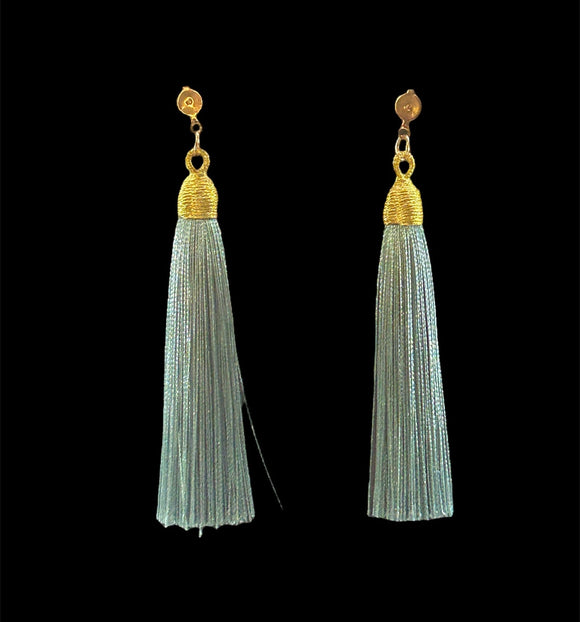 3in Tassel Stud Earrings