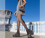 Rhinestone Fishnet Stockings