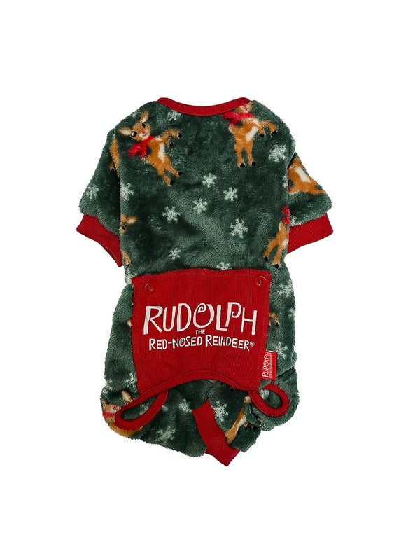 Rudolph the Red-Nosed Reindeer Holiday Dog Pajamas