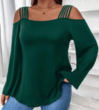 Cold shoulder top