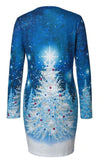 Holiday long sleeve dress