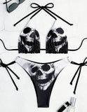 2-piece Skull bikini