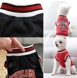 Dog Basketball Jersey for Dogs, Medium & Small Chihuahua or Yorkies