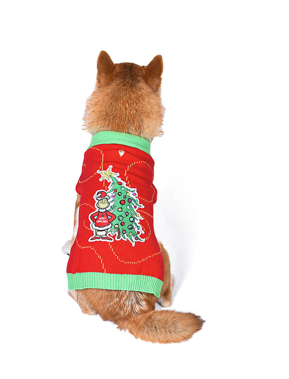 Grinch Holiday How the Grinch Stole Christmas Dog Sweater