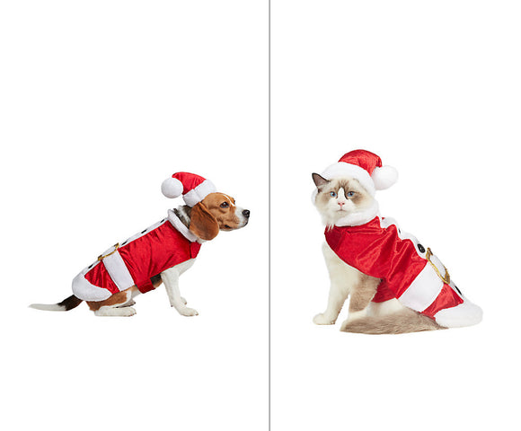 Merry & Bright™ Holiday Santa Dog & Cat Costume
