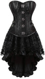 Halloween Witch/Goth Corset & Skirt