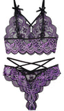 Lace 2 piece lingerie set