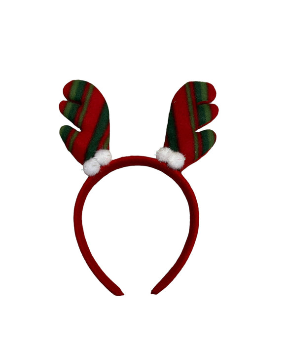Women's Cute Christmas Reindeer Antlers Fabric Headbands