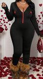 1-piece long sleeve jumpsuit