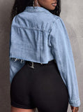 Blue denim jacket