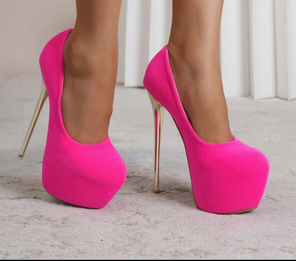 Hot pink High heels
