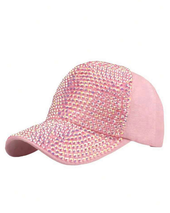 Diamond-Encrusted Baseball Cap