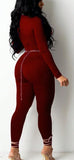 Long sleeve bodycon Jumpsuit