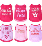 Cute Pink Dog Shirts