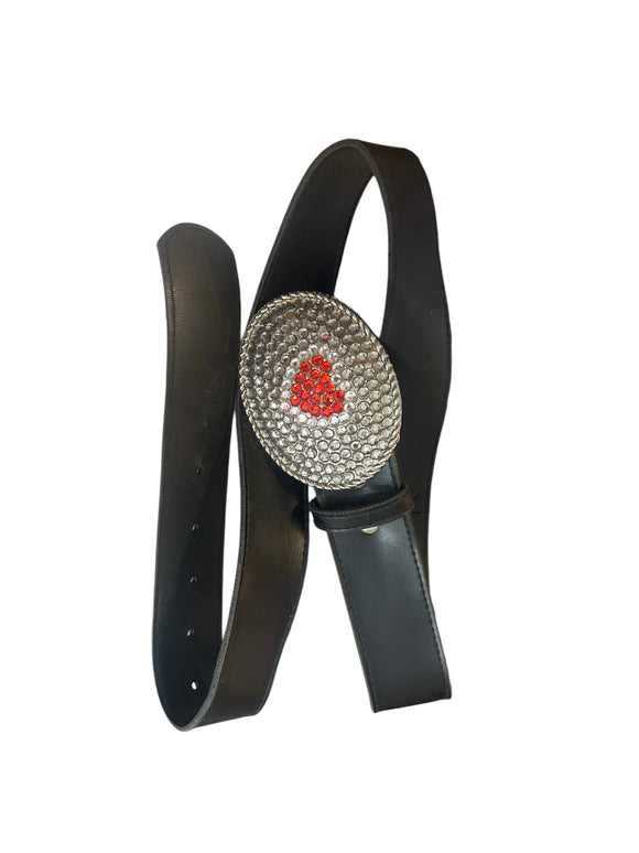 Heart Shape Buckle Belt