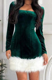 Velvet dress