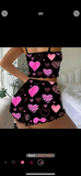 2-piece Valentine pajama set