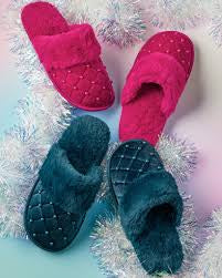 Avon Cute House Slippers With Pearl Detail