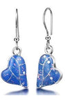 Cubic Zirconia Hoop Earring Jewelry Set