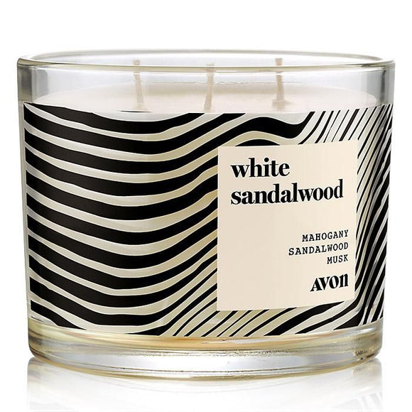Avon White Sandalwood Candle