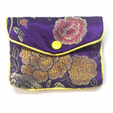 Flower print Coin purse