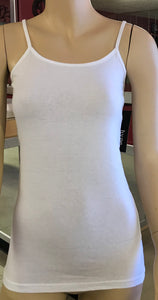 White Spaghetti Strap Top