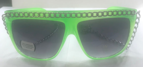 Lime Chain Sunglasses