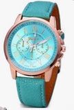 Assorted color wrist watches