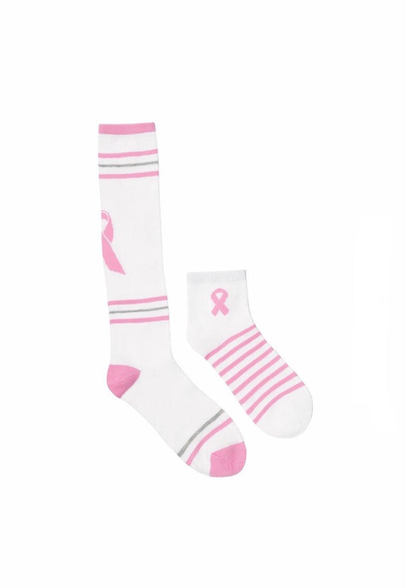 Breast cancer awareness socks