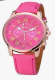 Assorted color wrist watches