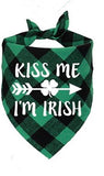 St Patrick's Day pet bandanas