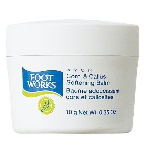 Avon Foot works Corn & Callus Softening Balm