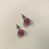 Crystal ball Earrings