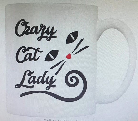 Cat lady Coffee mug